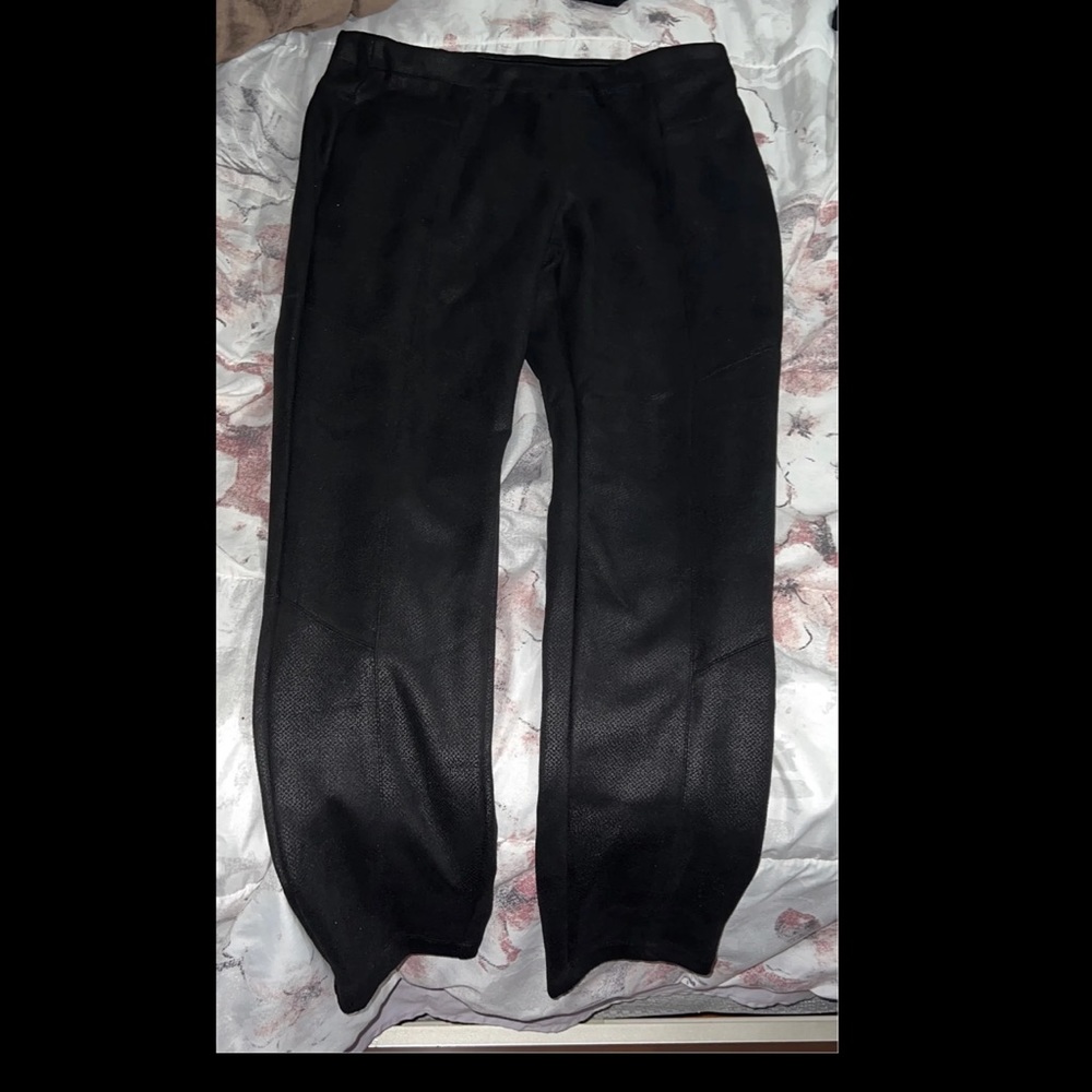 Black soft pants